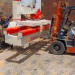 ماكينه منشار رخام وجرانيت مستعمله