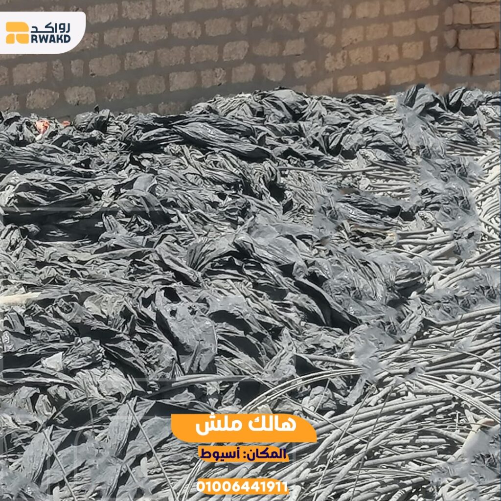ملش صوب زراعية بلاستيكي مستخدم في تغطية التربة داخل الصوب الزراعية - Agricultural Greenhouse Mulch Film used for soil covering and agricultural applications, recyclable agricultural plastic material.